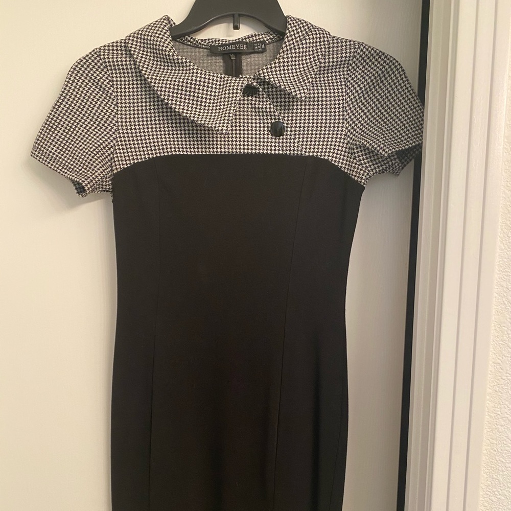 Black business casual dress